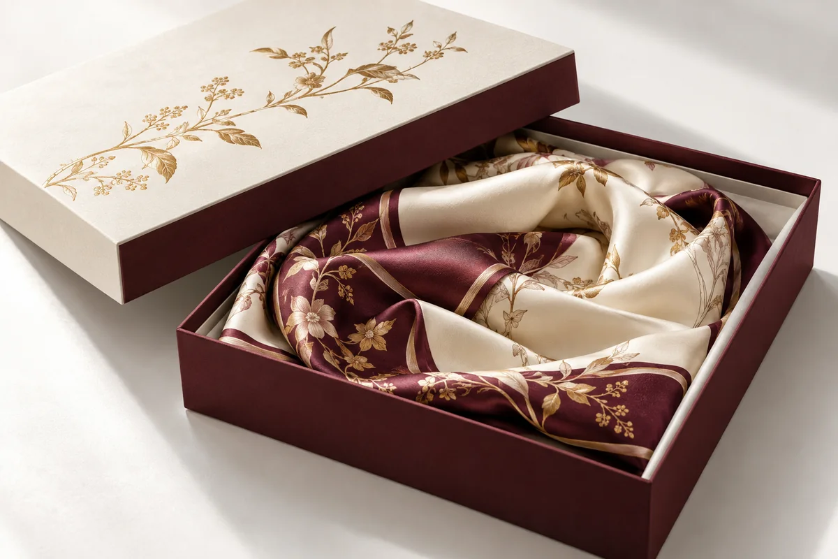 Hộp Quà Đựng Khăn Lụa: Kết Cấu, Vật Liệu & Thiết Kế – ảnh đại diện sản phẩm