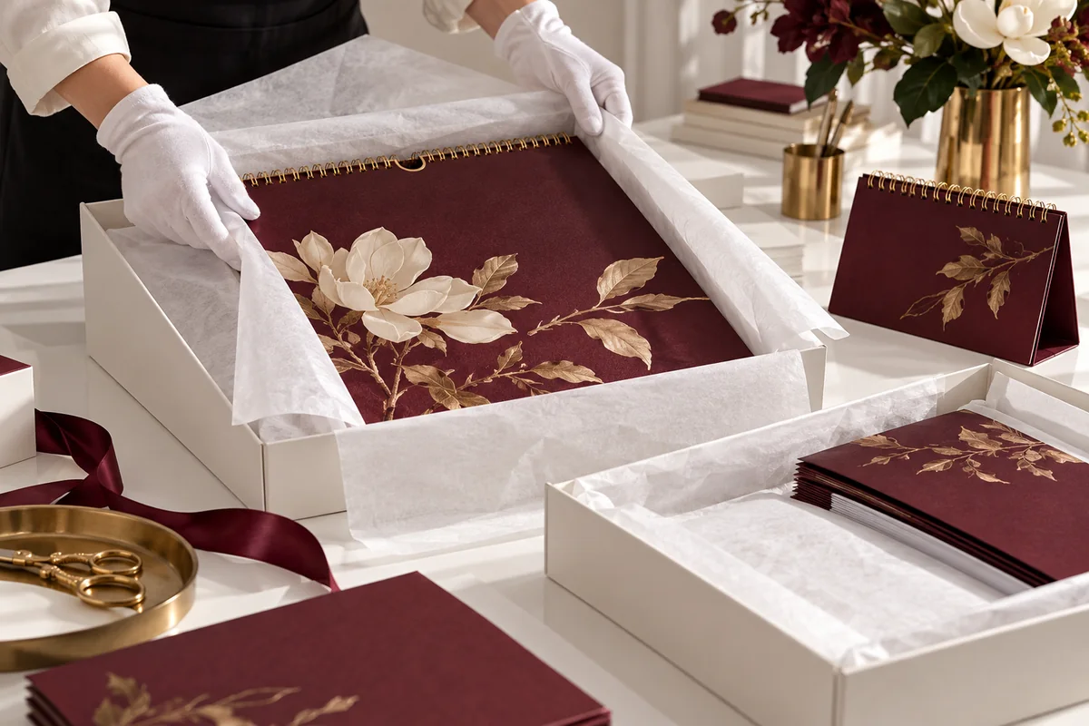 Bảo quản từng loại lịch – ảnh chụp sản phẩm minh họa