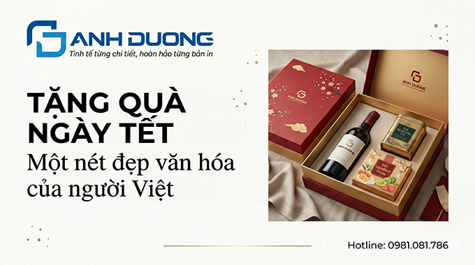 Tặng quà ngày Tết – Một nét đẹp văn hóa của người Việt