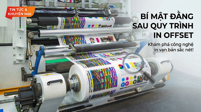 Bí mật đằng sau quy trình in offset