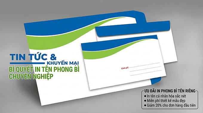 Cách in tên lên phong bì: Hướng dẫn chi tiết từ A-Z