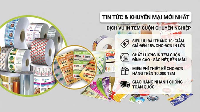 In Tem Cuộn: Giải Pháp "Tự Động Hóa" Cho Doanh Nghiệp Thời 4.0