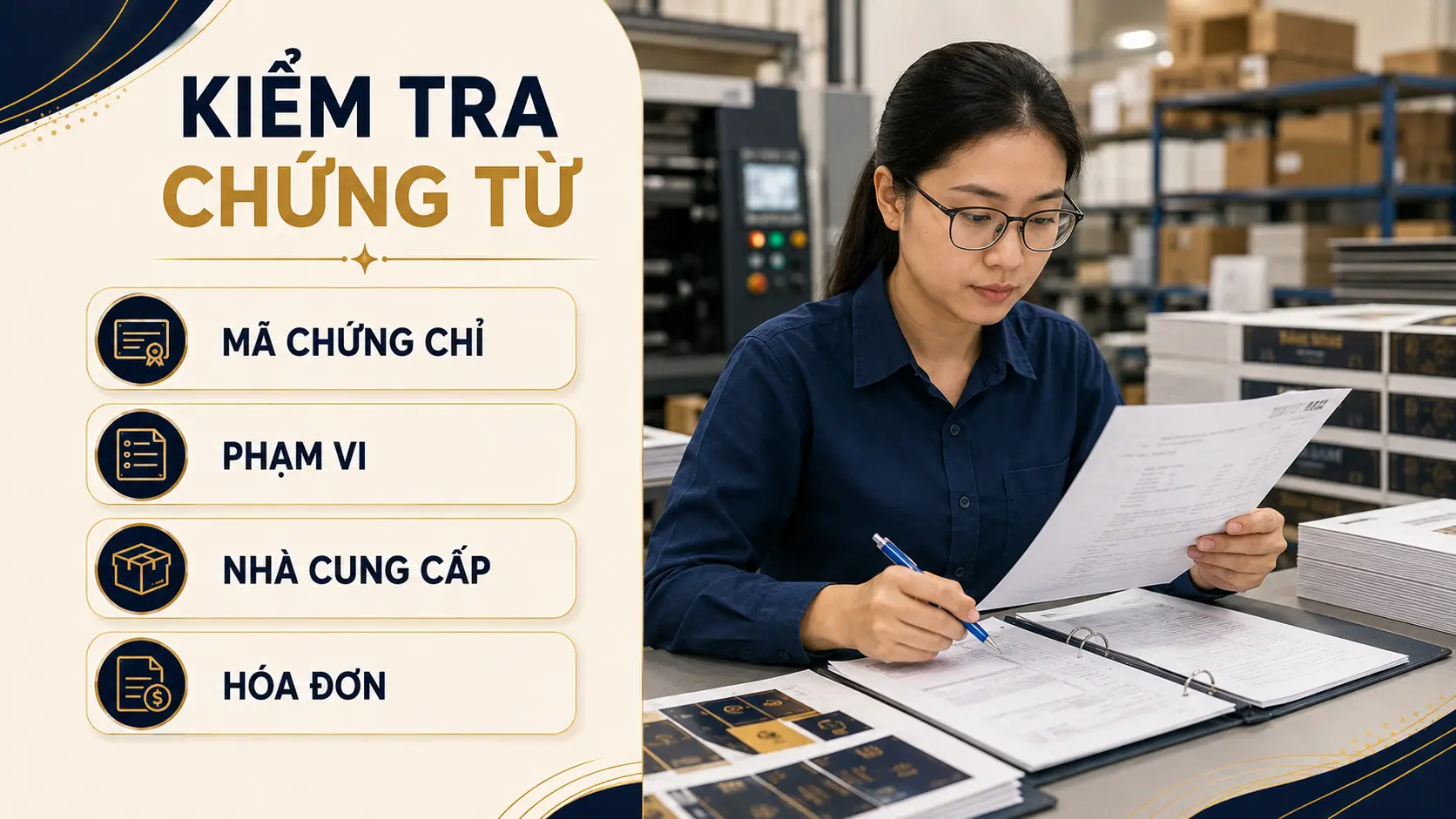 Chuỗi hành trình FSC từ nguồn vật liệu đến thành phẩm in