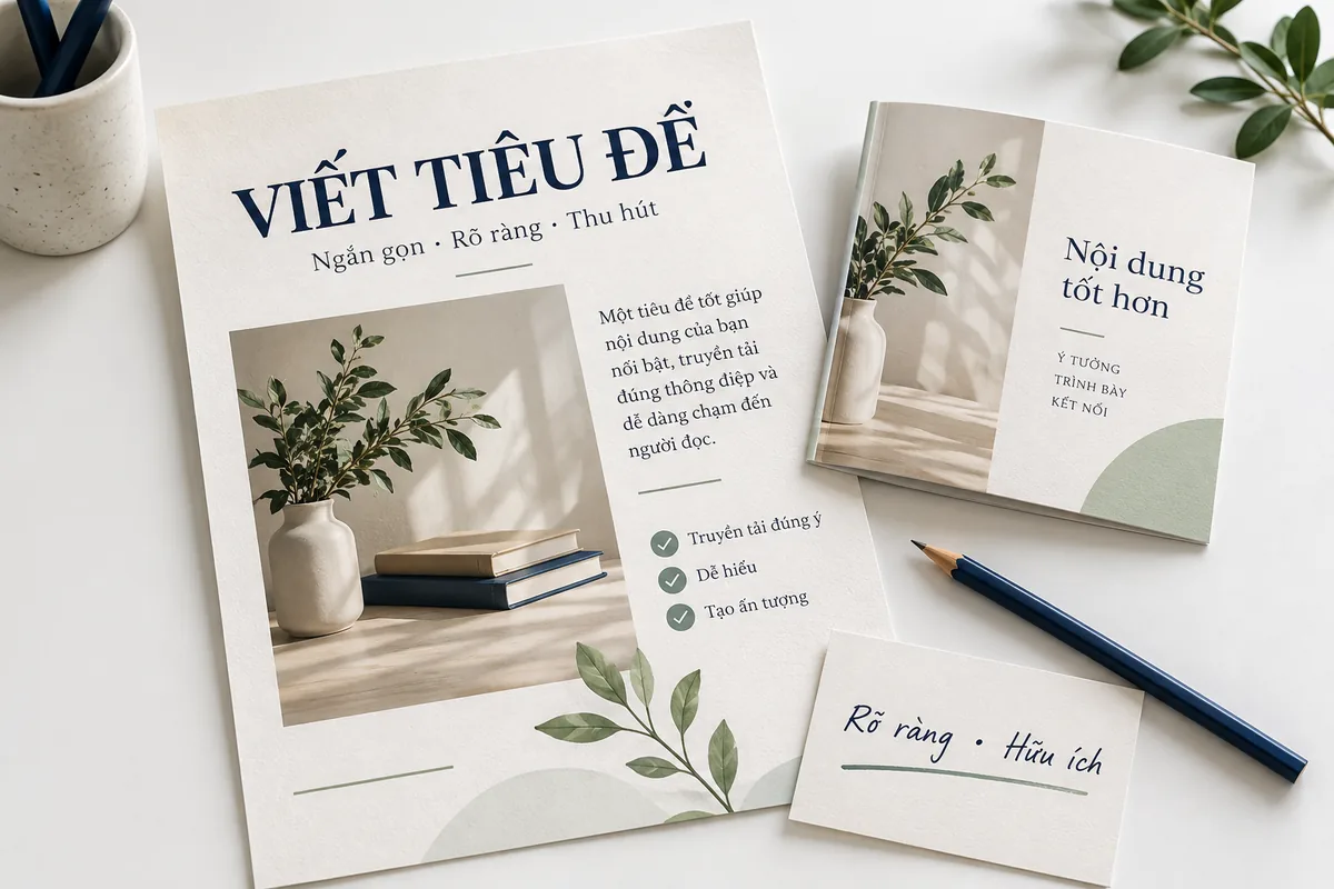 3 Nguyên tắc tạo headlines cực hay 1 Bản nháp tiêu đề trên ấn phẩm giấy