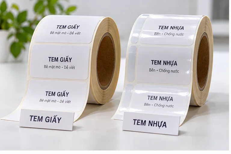 Ảnh đại diện: Decal Giấy Và Decal Nhựa: So Sánh & Cách Chọn