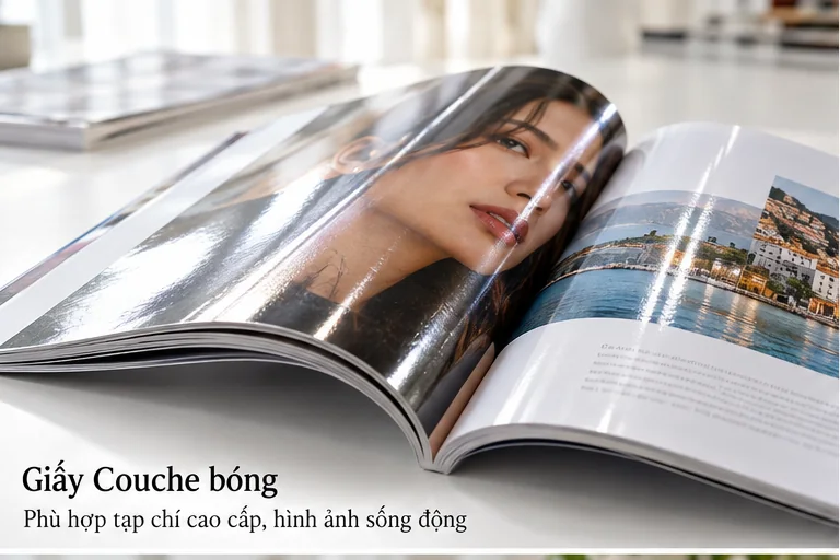 Ảnh đại diện: Các loại giấy in tạp chí: Cách chọn định lượng phù hợp