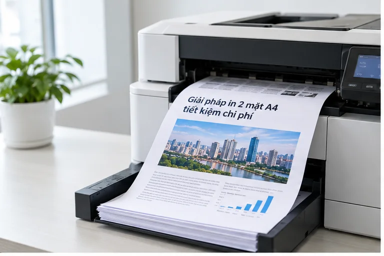 Ảnh đại diện: Giá in tài liệu A4 2 mặt: In màu in đen trắng theo yêu cầu