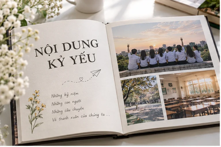 Ảnh đại diện: Cách viết nội dung kỷ yếu ấn tượng và ý nghĩa cho học sinh