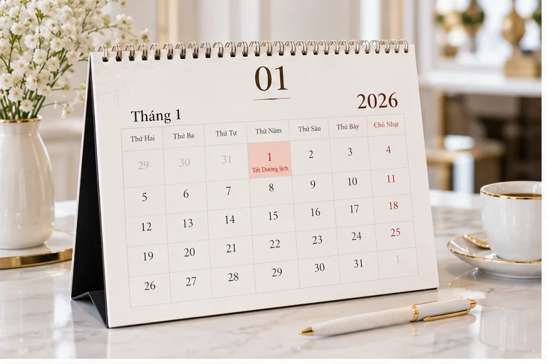 Ảnh đại diện: Tết Dương lịch 2026: Ngày nào, lịch nghỉ và bắn pháo hoa?